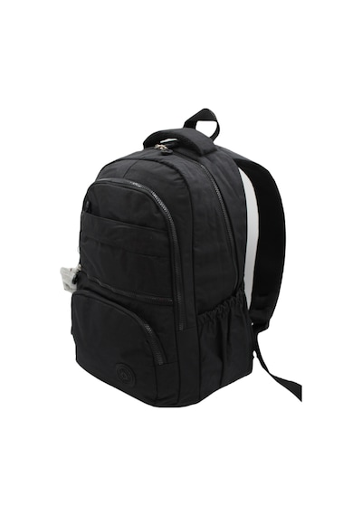 Bevitton Krinkıl Kumaş Unisex Siyah Okul Çantası 2400