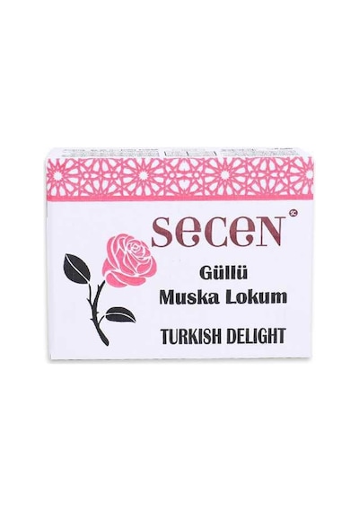 Gül Aromalı Muska Lokum 900 Gr.