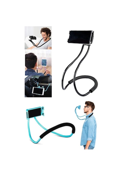 Buffer Boyuna Asılan Ergonomik 360 Derece Cep Telefonu Tutucu Stand 11