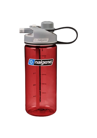 Nalgene Unisex Gençlik Çoklu İçecek Birimi, Kırmızı, 0,6 Litre Çok Renkli