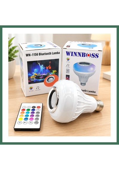 En-cag Bluetooth'lu Hoparlörlü Led Ampul Bss Standart
