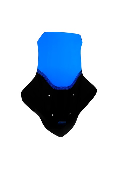 Gp Kompozit Yamaha Nmax 125 / 155 2021-2024 Uyumlu Baskılı Ön Cam Mavi 70cm
