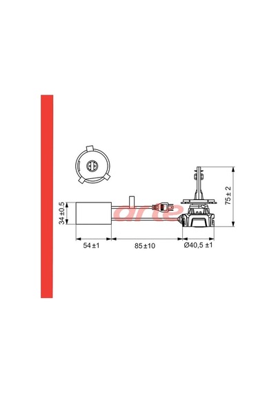 Bosch H4 Gigalight Led Far Ampul Seti 12v 30w 6000k Canbus 1987301554 Beyaz Işık 2 Li Set