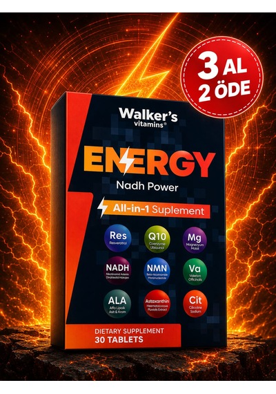 Energy Nadh Power 30 Tablet - Nadh, Nmn, Q10 & Magnezyum