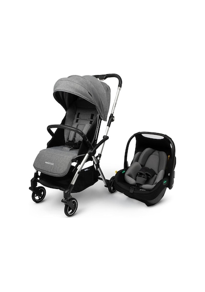 Kanz Marcus Kolay Katlanabilen Kabin Travel Sistem Bebek Arabası Heavy Grey
