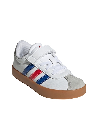 Adidas Vl Court 3.0 El C Beyaz Erkek Çocuk Sneaker Beyaz-mavı-kırmızı Çok Renkli