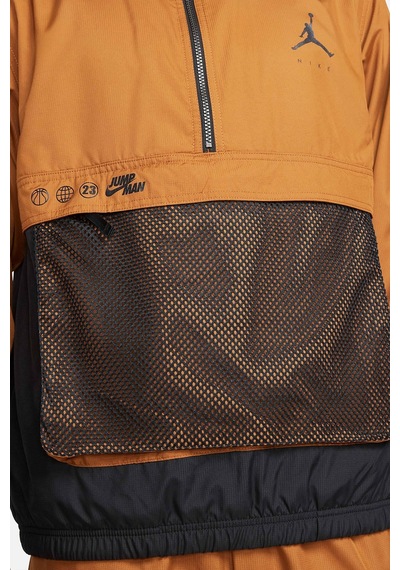 Nike Jordan Jumpman Half Zip Men's Hoodie Erkek Kapüşonlu Yarım Fermuarlı Sweatshirt Kahverengi Kahverengi Nike Jordan Jumpman Half Zip Men's Hoodie Erkek Kapüşonlu Yarım Fermuarlı Sweatshirt Kahverengi Kahverengi