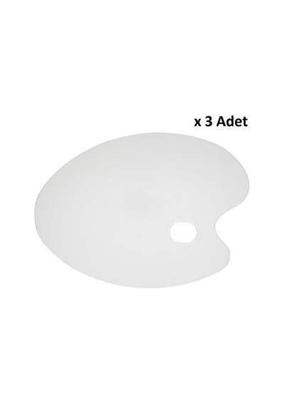 Bigpoint Sanatsal Oval Palet 43 Cm X 3 Adet