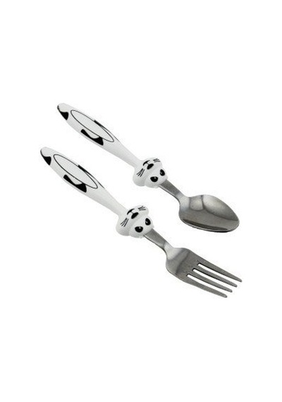 Bebek Çatal Kaşık Seti - 18  Cm Çok Renkli