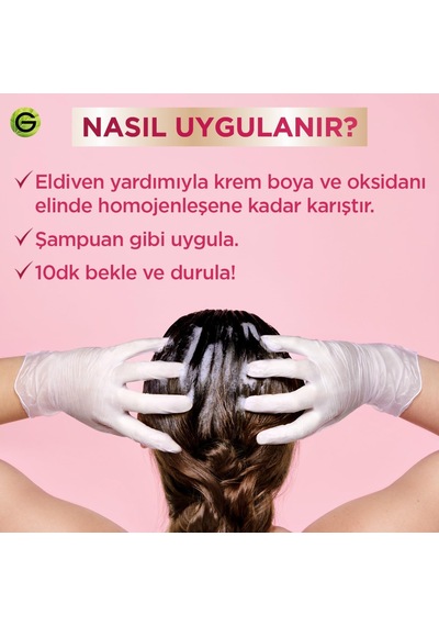 Color Shampoo Retouch Şampuan Kolaylığında Dip Boyası, Açık Kahve 5.0