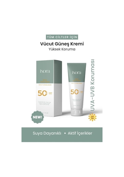 Ixora Leke Karşıtı Vücut Güneş Kremi SPF50+ 75 ML