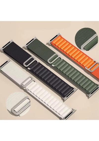 Apple Watch Uyumlu Watch 3 4 5 6 7 8 9 Seseri 38 40 41 Mm İndigo Alpine Loop Mt91