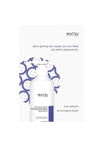 Matsu Silver Turunculaşma Karşıtı Mor Şampuan 500 ML