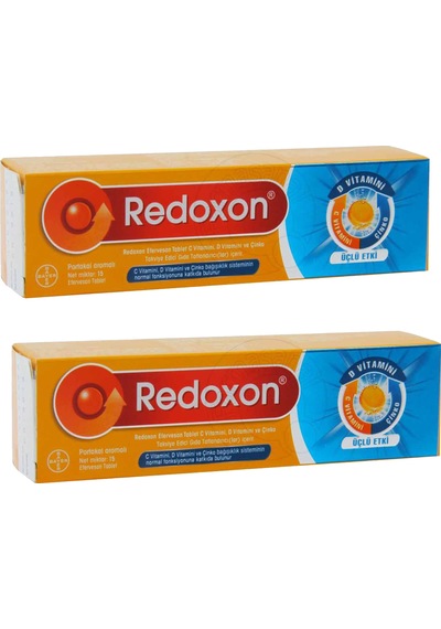 Redoxon 3'Lü Etki 15 Efervesan Tablet 2 Adet