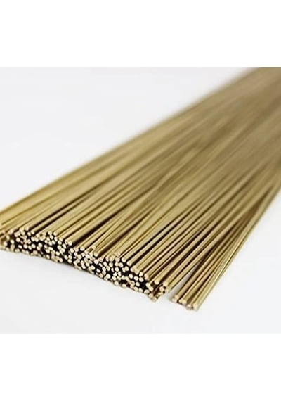 Sarı Kaynak Teli 2,5 Mm 1 Metre Asa Sar 102 Pirinç Alaşımlı Sert Lehim Teli 10 Adet