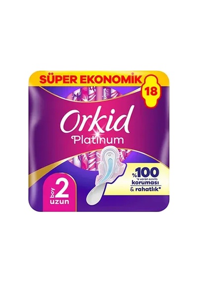 3 Adet Orkid Platinum Dörtlü Paket Uzun 18'li