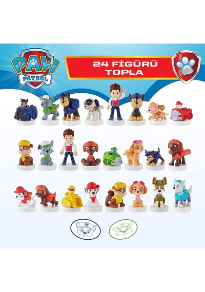 Paw Patrol Stampers 12'li Delüks Figür Model 2