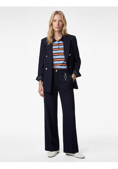 Koton Uzun Kollu Cepli Düğmeli Kruvaze Çizgili Blazer Ceket Lacivert Çizgili 6sak50027ew 7s2 Koton Uzun Kollu Cepli Düğmeli Kruvaze Çizgili Blazer Ceket Lacivert Çizgili 6sak50027ew 7s2