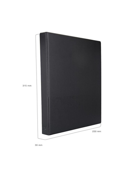 Evrak Sunum Tanıtım Firma Klasörü A4 Pvc 3 Cm 4 Halkalı 200 Yaprak Kapasiteli Ring Binder File 27x32 Cm Diğer