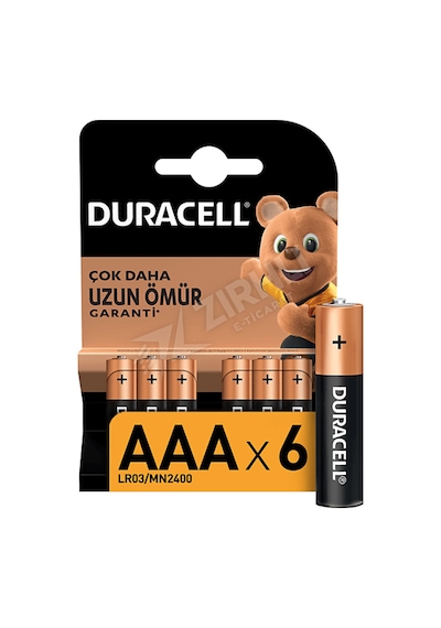 Duracell Basic İnce Kalem Pil 6'lı Aaa