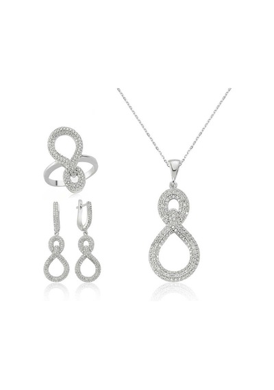Gümüş Sonsuzluk Bayan Set St2610041 56242464