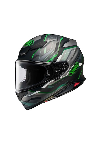 Shoei Nxr 2 Capriccio Kapalı Motosiklet Kaskı Siyah - Yeşil