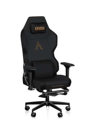 Andromeda Pro Gold Oyuncu Koltuğu Siyah - Altın