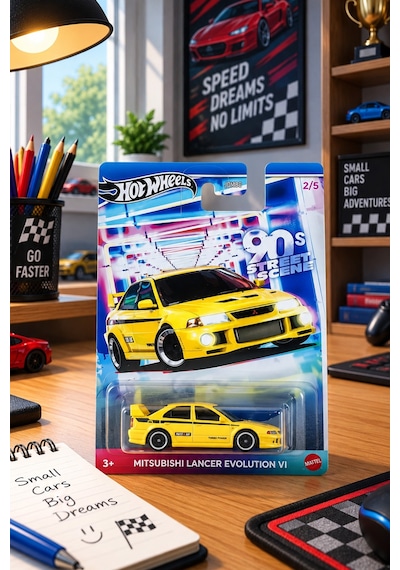 Mitsubishi Lancer Evolution Vı Premium Oyuncak Araba Çok Renkli