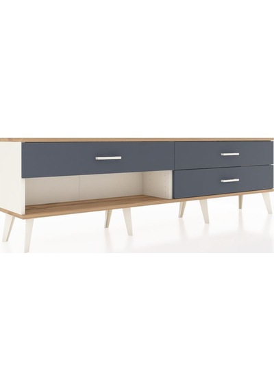 Arges Tv Ünitesi 3 Çekmeceli 176x30x51 Aytaşı-çam/antrasit Atlas Çam/antrasıt Arges Tv Ünitesi 3 Çekmeceli 176x30x51 Aytaşı-çam/antrasit Atlas Çam/antrasıt