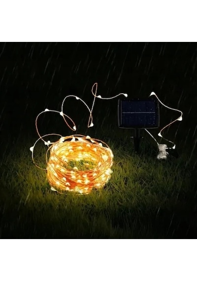 Zenviya21 Solar Peri Led 20m 200 Led Gün Işığı Zenya785