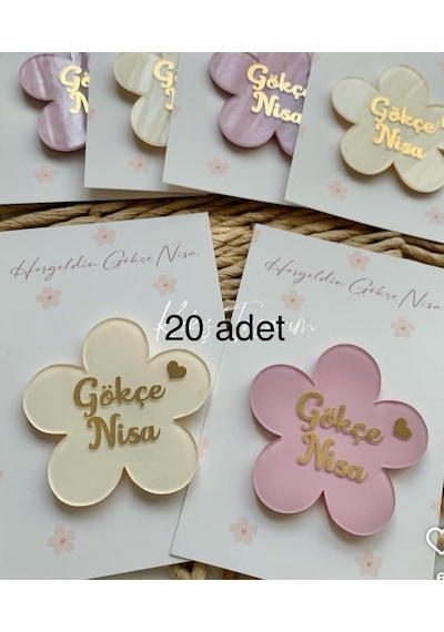 Hediyelik Magnet Papatya Adet-20
