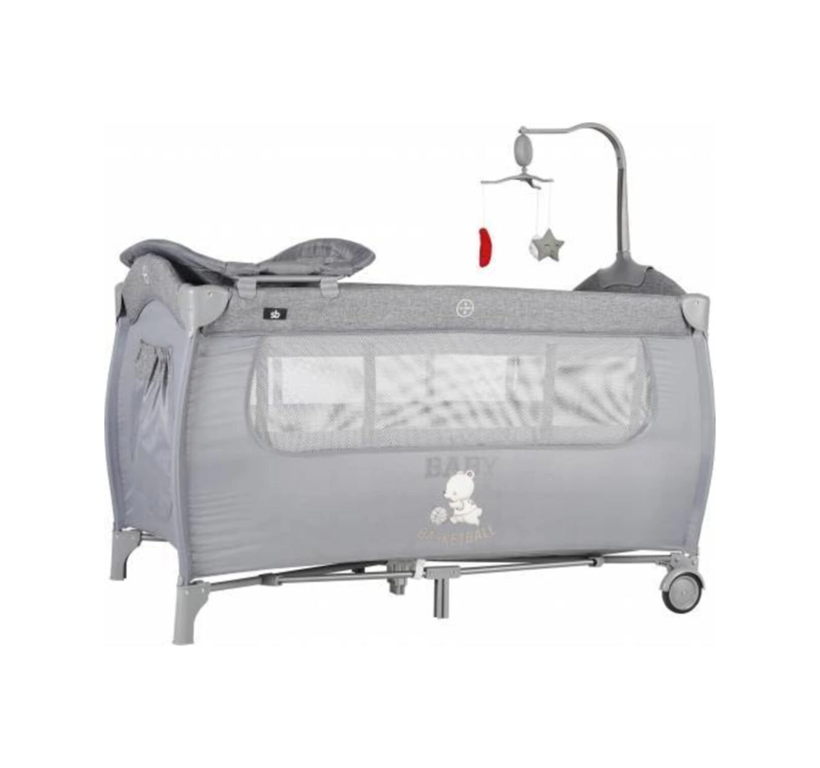 Sunny Baby 9142 Joy Plus Park Yatak 70x120 - Gri