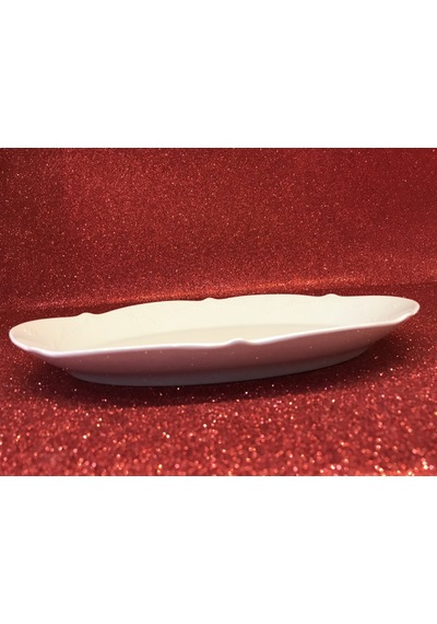 Porland Porselen Queen Beyaz 30 Cm Kayık Tabak