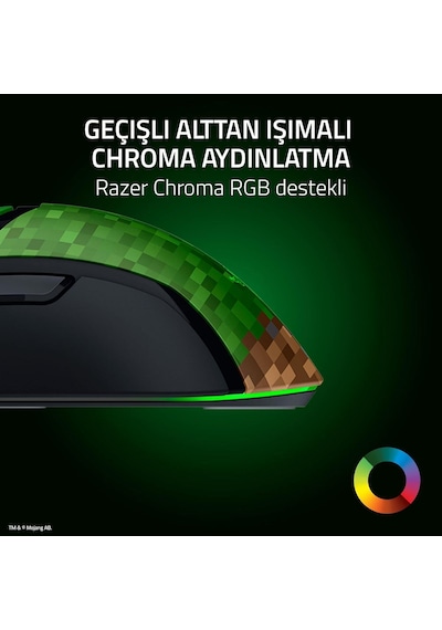 Razer Cobra Kablolu Mouse Minecraft Edition Rz01-04650200-r3m1