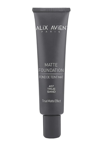Alıx Avıen Uzun Süre Kalıcı Doğal Mat Bitişli E Vitamini Içeren Mat Fondöten - Matte Foundation 407 True Sand Sku: Smg8690010513854