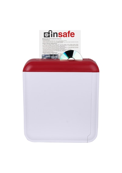 Baove PS820 Evrak İmha Makinesi ve Kağıt İmha - Cd - Kredi Kartı İmha Makinesi - Çapraz Kesim - 15 L