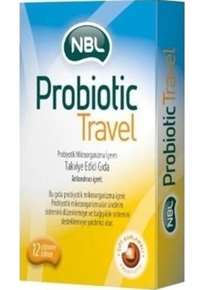 Nbl Probıotıc Travel 12 Cıgneme Tabletı