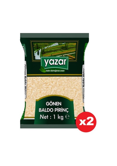 Yazar Gönen Baldo Pirinç 2 x 1 KG