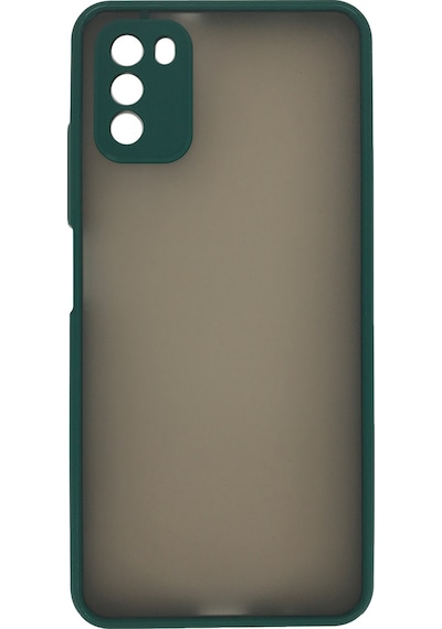 Nettech Xiaomi Poco M3 Uyumlu Kamera Lens Korumalı Arka Koruma