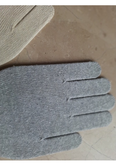 1 Çift. Pamuk Örme Iş Eldiveni. Work Gloves.Safety.