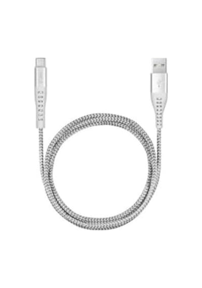 2dkx02cg Extremecable Ekstra Dayanıklı Type C Şarj Kablosu 150cm Gümüş