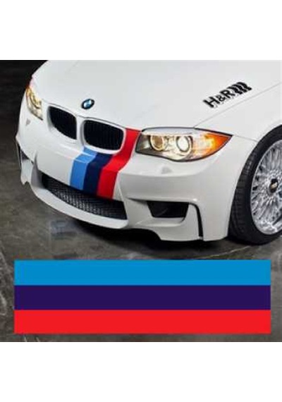 Bmw M Serisi Sticker Etiket Modeli