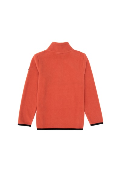 U.S. Polo Assn. Erkek Çocuk Gül Kurusu Fermuarlı Yaka Sweatshirt 50313841-VR026