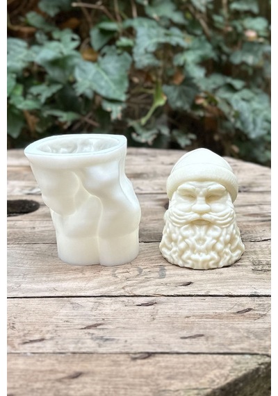 Rufus Concept Noel Baba 3d Tekli Mum Kalıbı Silikon