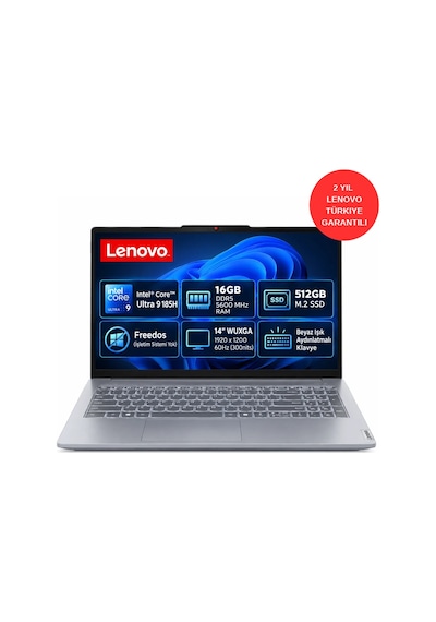 Lenovo ThinkBook 14 G8 IAL 21SJ00PNTX Ultra 9 185H 16 GB 512 GB SSD 14" Free Dos Dizüstü Bilgisayar