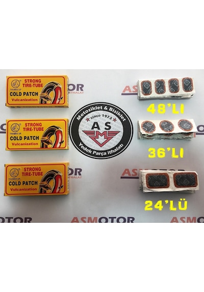 Güçlü Tamir Kiti (Soğuk) Lastik Yama Thumbs Up (24-36-48 Seçenek) 153104536
