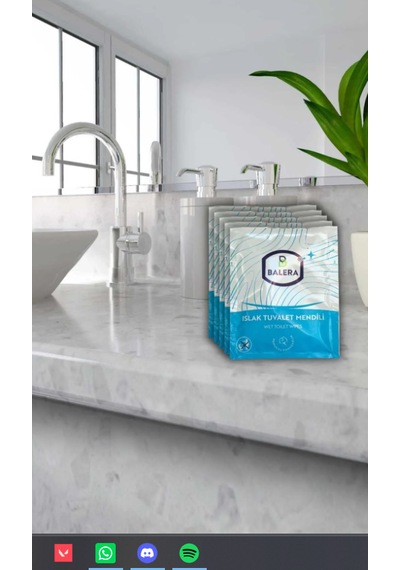 Islak Tuvalet Mendili 180 Adet Tekli Özel Ambalaj