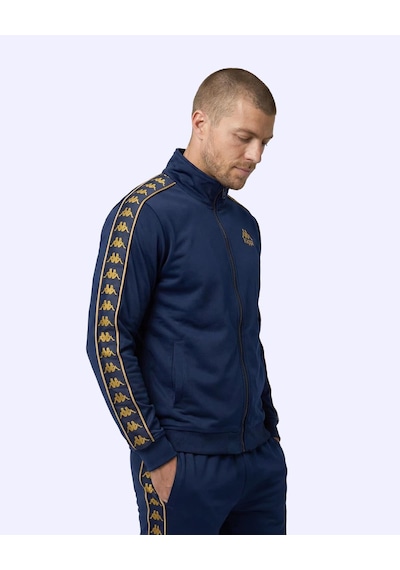 Kappa 222 Banda Andry Full Zip Erkek Dark Tone Regular Fermuarlı Eşofman Üstü