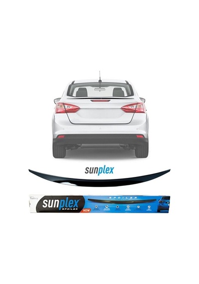 Ford Focus 3-4 Sedan Bagaj Üstü Spoiler Piano Black