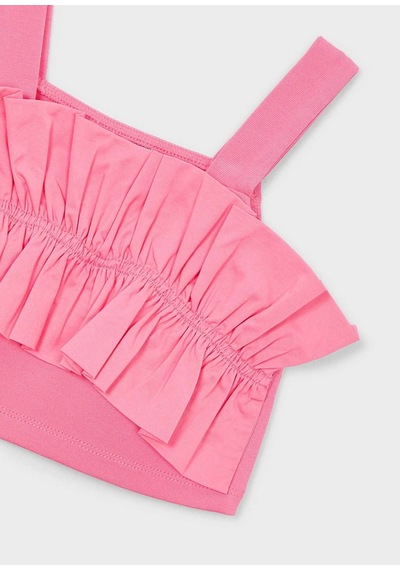 Mayoral Kız Çocuk Askılı Tshirt Pembe